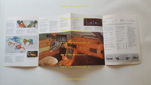 MASERATI Biturbo 2.0 1982 depliant originale olandese