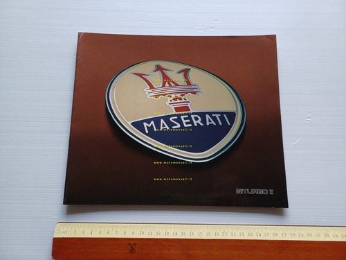 Maserati Biturbo II depliant originale italiano