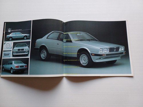 Maserati Biturbo II depliant originale italiano