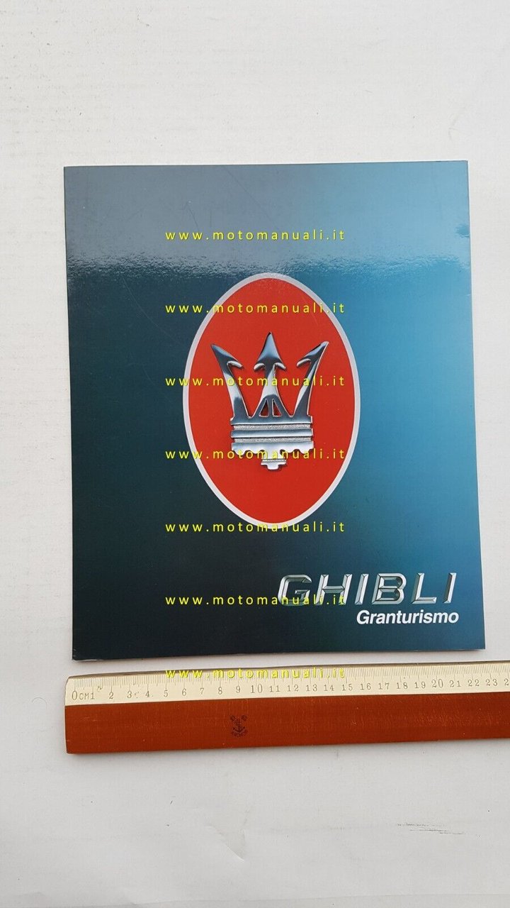 MASERATI GHIBLI 2.8 Granturismo 1994 depliant originale inglese francese tedesco