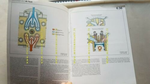 Maserati HI-TECH press news 1985 depliant originale brochure