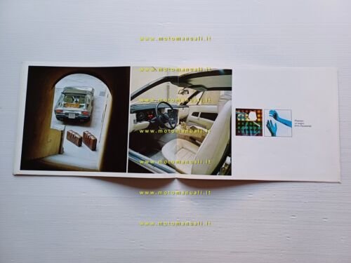 Maserati Khamsin 1974 depliant originale auto epoca ITALIANO car brochure