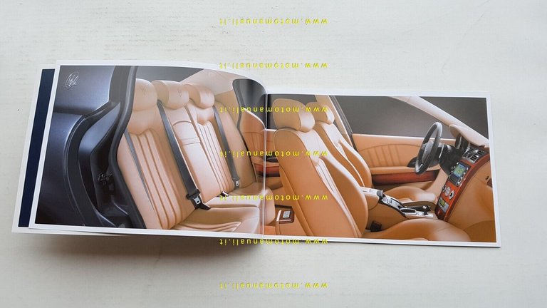 MASERATI MC 12 - produzione modelli 2004 depliant originale francese …