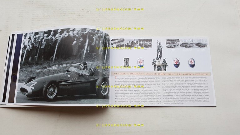 MASERATI MC 12 - produzione modelli 2004 depliant originale francese …