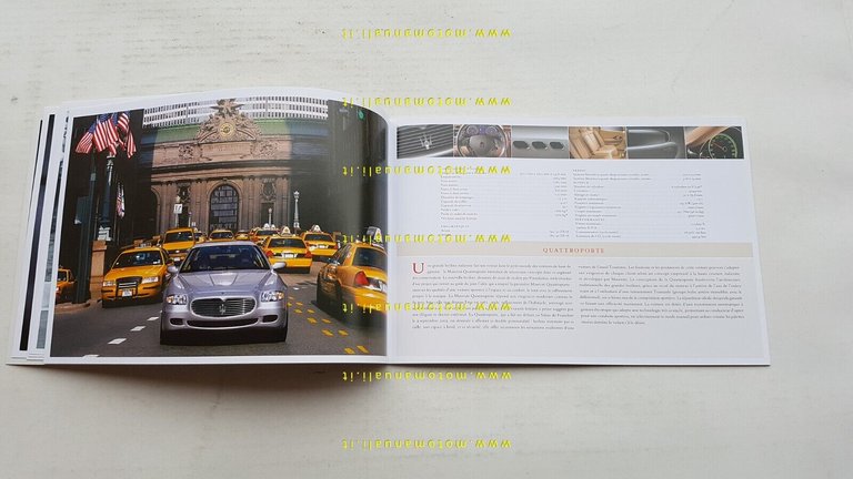 MASERATI MC 12 - produzione modelli 2004 depliant originale francese …