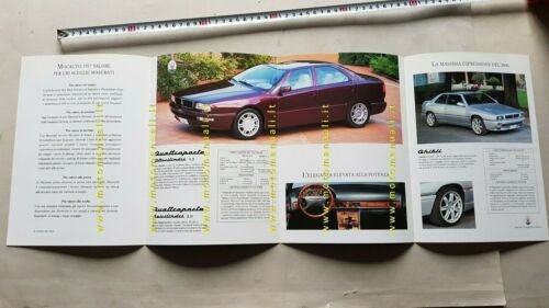 Maserati Mocauto concessionario opuscolo 2000 depliant originale brochure