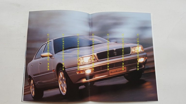 MASERATI Quattroporte 1996 depliant originale italiano