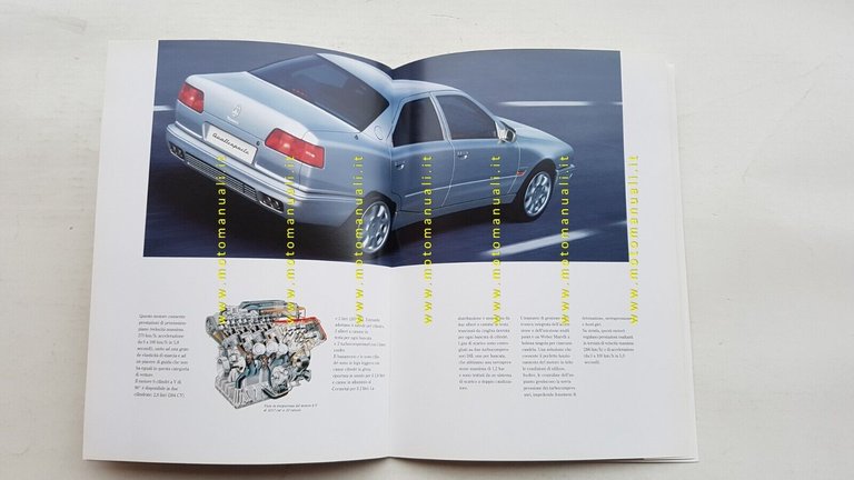 MASERATI Quattroporte 1996 depliant originale italiano