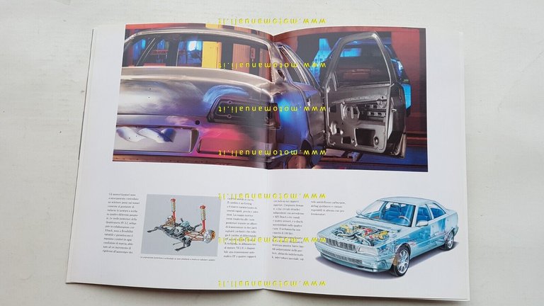 MASERATI Quattroporte 1996 depliant originale italiano