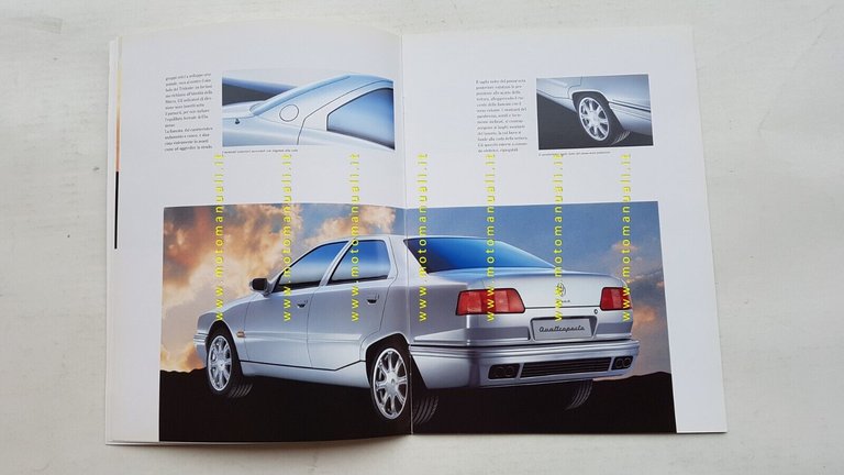 MASERATI Quattroporte 1996 depliant originale italiano