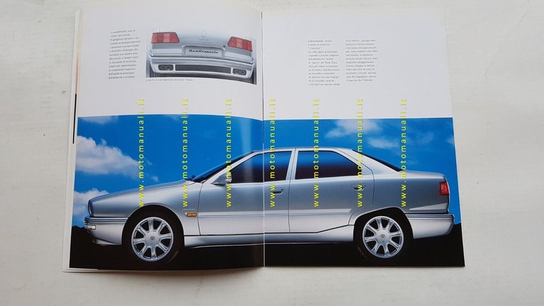MASERATI Quattroporte 1996 depliant originale italiano