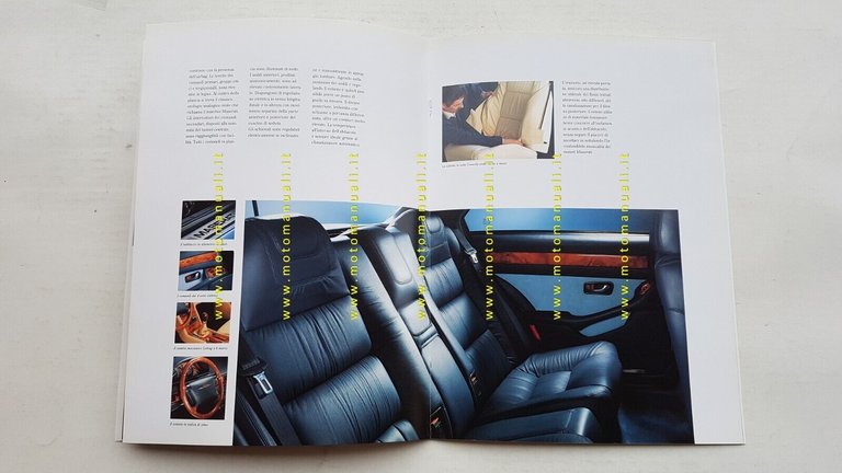 MASERATI Quattroporte 1996 depliant originale italiano