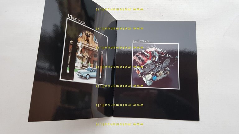 MASERATI Quattroporte 2.0 6V depliant originale italiano