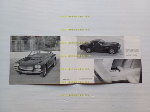 Maserati Sebring GTI 2+2 1964 depliant originale italiano