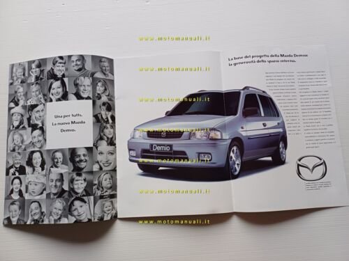 Mazda Demio depliant italiano originale