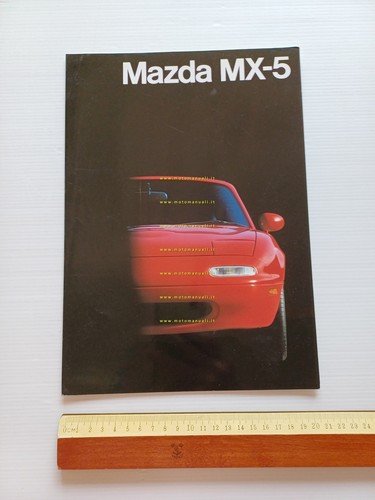 Mazda MX-5 1a serie 1990 depliant italiano originale
