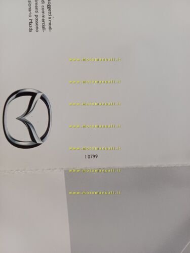 Mazda Premacy 1999 cartella colori carrozzeria + interni depliant originale