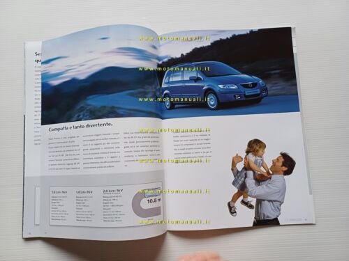 Mazda Premacy modelli 1999 depliant italiano originale