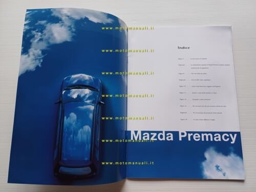 Mazda Premacy modelli 1999 depliant italiano originale