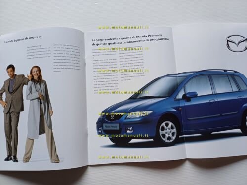 Mazda Premacy modelli 1999 depliant italiano originale
