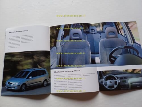 Mazda Premacy modelli 1999 depliant italiano originale