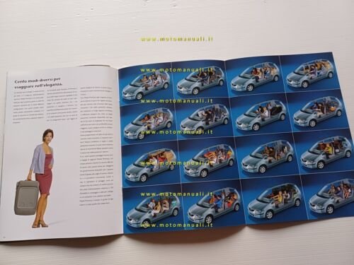 Mazda Premacy modelli 1999 depliant italiano originale