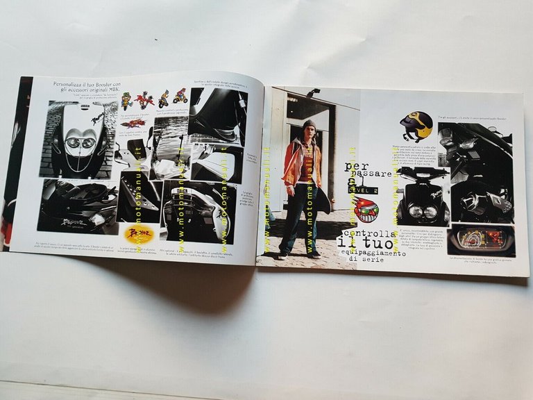 MBK 50 Booster Next Generation depliant originale anni 90