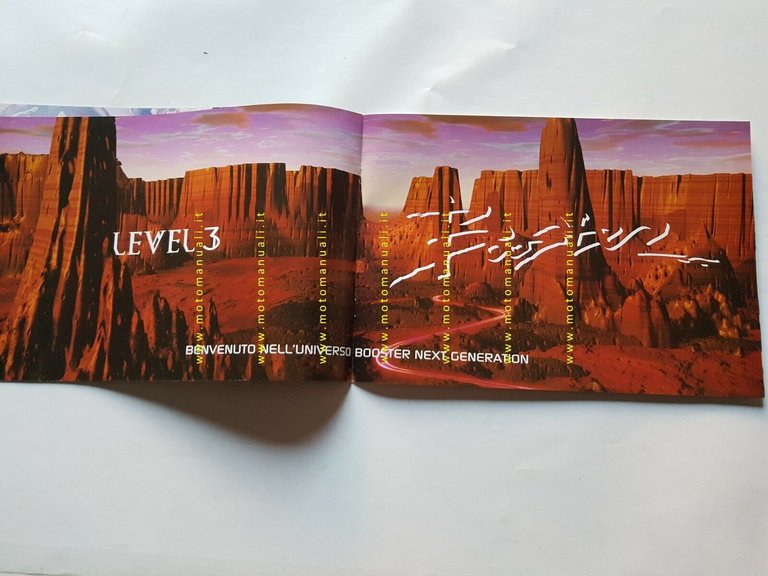 MBK 50 Booster Next Generation depliant originale anni 90