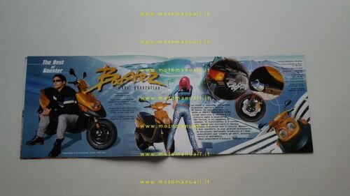 MBK 50 Booster Spirit Track New Generation 1998 depliant originale …