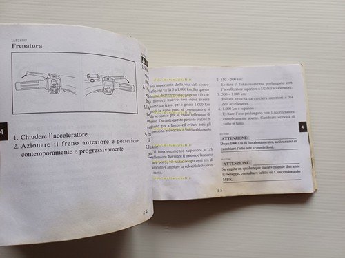 MBK 50 Flipper 5EU 1998 manuale uso manutenzione libretto originale …