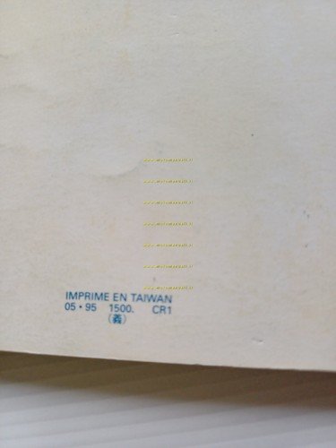MBK 50 Sorriso 1995 manuale uso manutenzione libretto italiano originale