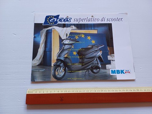 MBK Evolis 50 scooter depliant italiano originale