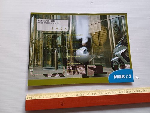 MBK Scooter 50 modelli 2004 depliant originale italiano