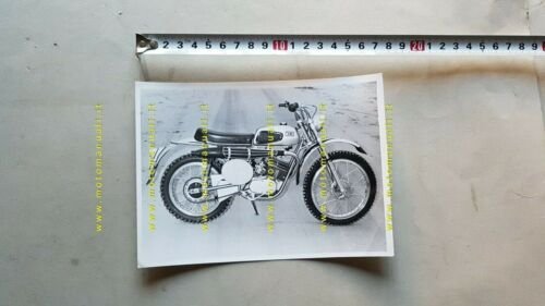 MCB Monark 125 Enduro 1971 foto stampa originale moto no …