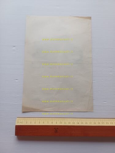 MDS 75 1956 depliant italiano moto originale