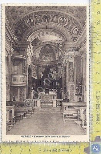 Merate - Interno Chiesa di Novate - '50s