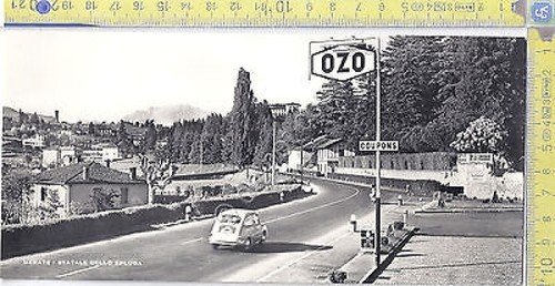 Merate - Statale Spluga - Main Road - '60's- Cartolina …