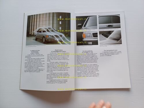 Mercedes 380 SEC - 500 SEC 1983-84 depliant italiano originale