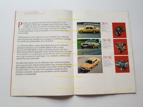 Mercedes Benz 280 S - 280 SE - 350 SE …