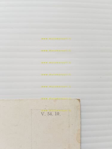 Mercedes Benz 300 S 1954 cartolina pubblicitaria originale Mercedes Benz