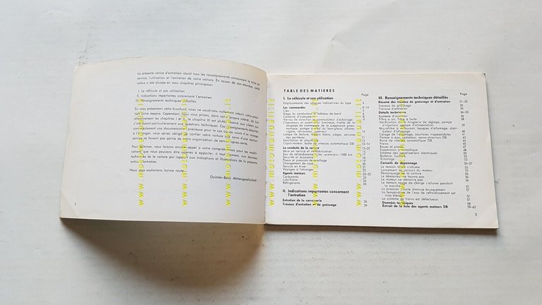 Mercedes Benz 300 SE 1962 manuale uso libretto originale testo …