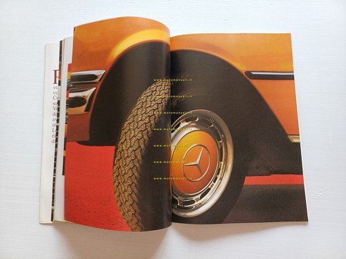 Mercedes Benz 350 SE 1972 depliant francese originale
