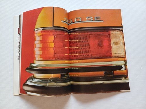 Mercedes Benz 350 SE 1972 depliant francese originale