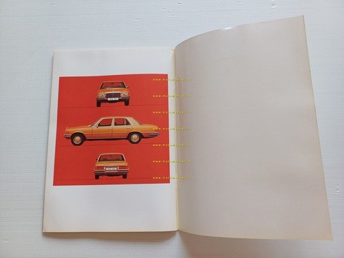 Mercedes Benz 350 SE 1972 depliant francese originale