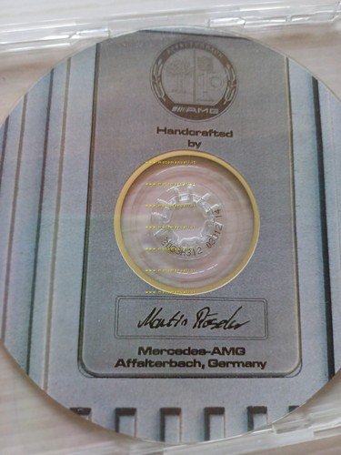 Mercedes-Benz AMG nuovi modelli 2004 CD-ROM da cartella stampa originale