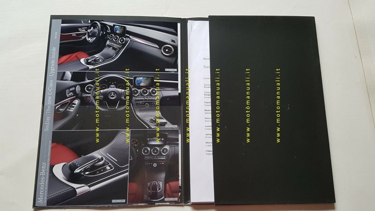 Mercedes Benz Classe C 2013 CARTELLA STAMPA presentazione originale NO …