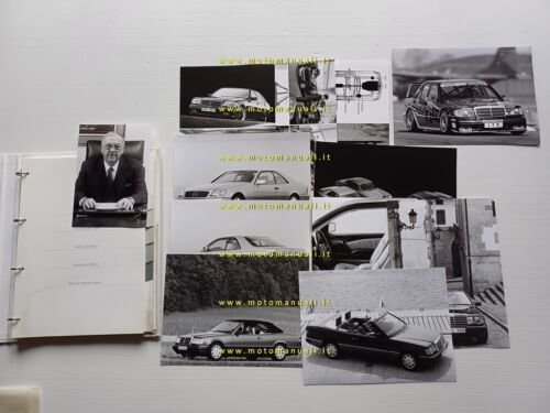 Mercedes-Benz salone Ginevra 1992 cartella stampa originale italiano