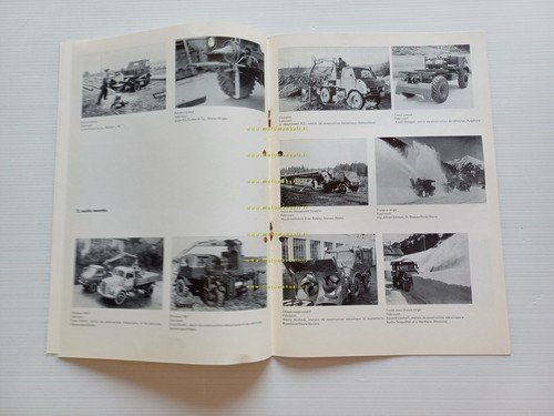 Mercedes Benz Unimog 1959 depliant francese originale