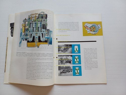 Mercedes Benz Unimog 1960 depliant francese originale