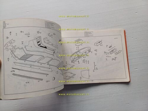Merceds Benz 250 C - 250 E 1969 catalogo ricambi …